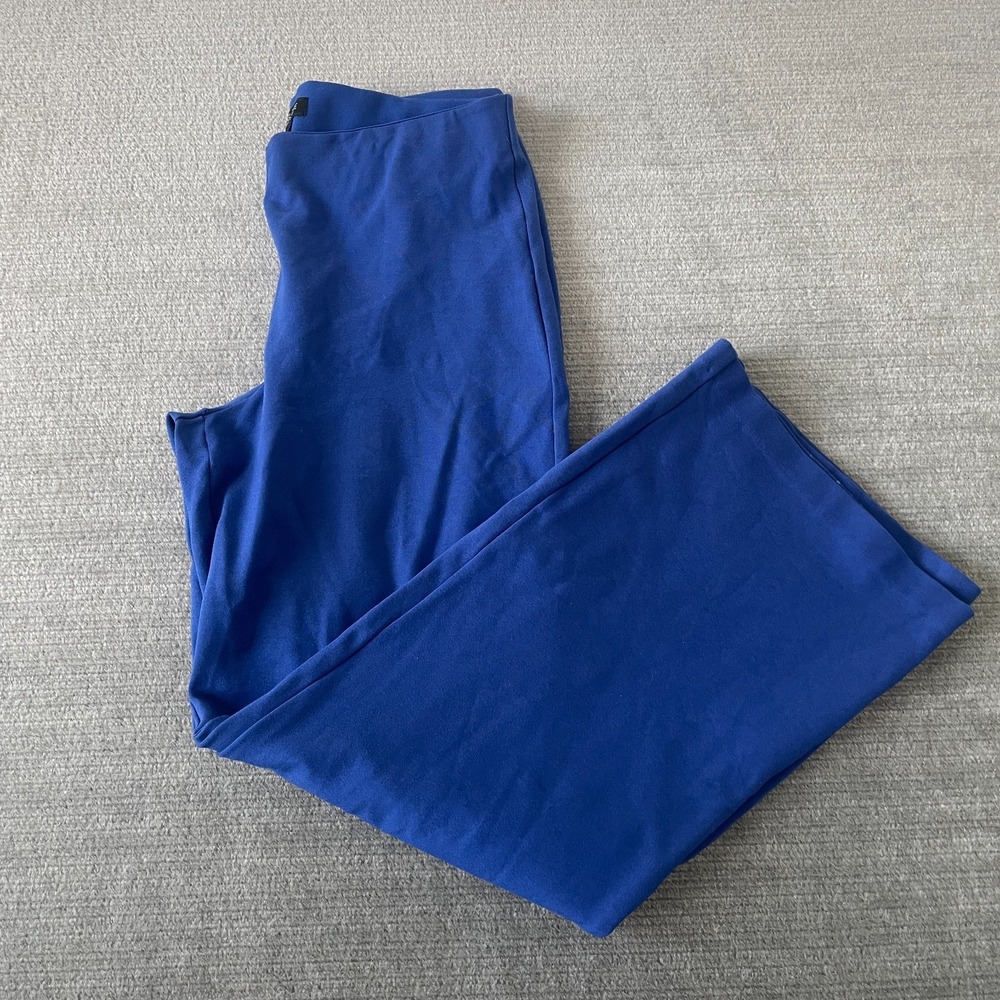 Women's High-Waist Wide-Leg Pants - Royal Blue